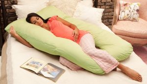Удобная поза для сна при беременности